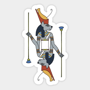 Bastet - Goddess of Cats Sticker